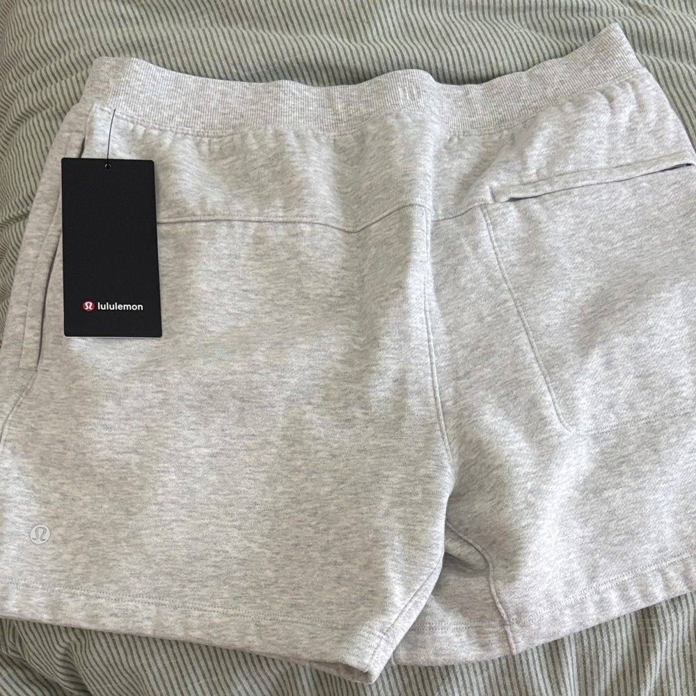 lululemon athletica Light Gray Athletic Shorts